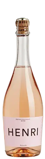 Bouteille de vin mousseux Henri Badoux Prosecco Rosé