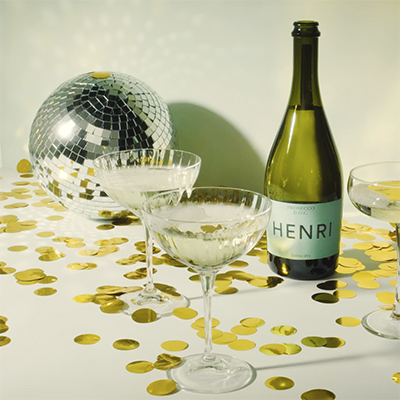 Henri Prosecco, le vin mousseux pour des moments festifs.