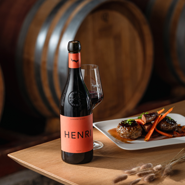 Suggestion d'accord mets vin (foodparing) avec le vin rouge Henri Ramarro Rosso, de la Maison Badoux à Aigle.