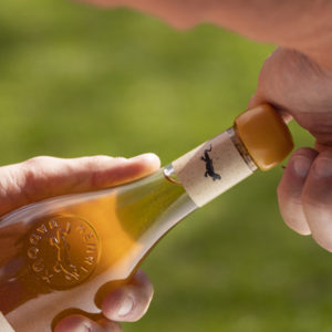 Vin orange, le chasselas Henri, de la Maison Badoux à Aigle.